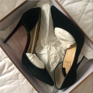 Christian Louboutin Iriza 100 Velluto Stampato